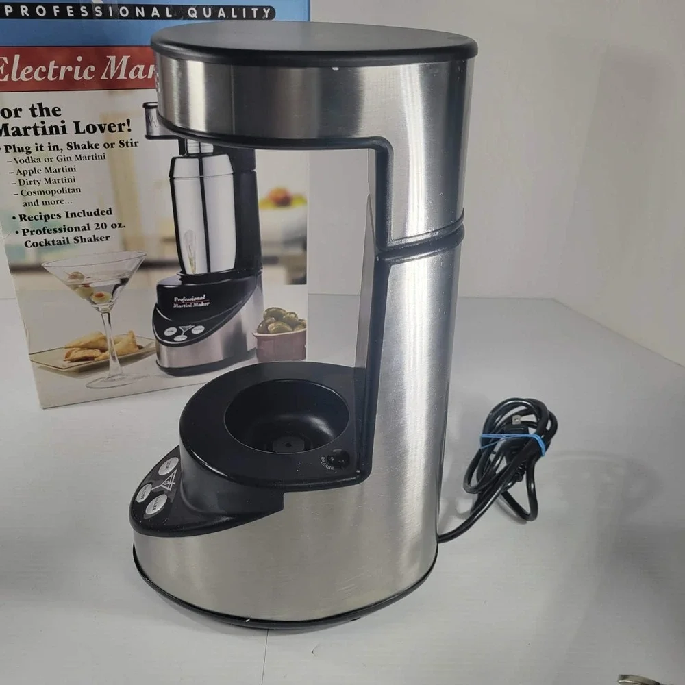Waring Pro Professional Quality Electric Martini Maker Shaker WM007 Tested Works